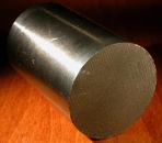 Wolfram alloy cylinder