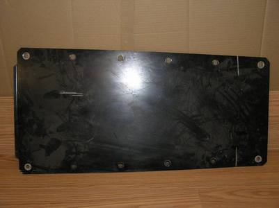 Tungsten cover plate